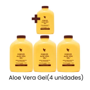 Forever Aloe Vera Gel( Kit com 4 unidades) FRETE GRÁTIS